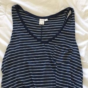 Striped crop top